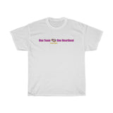 One Team One Heartbeat Unisex T-Shirt (Multiple Colors/Plus Sizes)