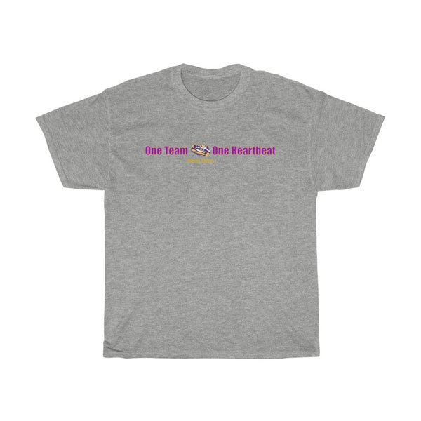 One Team One Heartbeat Unisex T-Shirt (Multiple Colors/Plus Sizes)