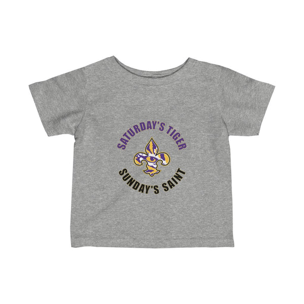 Saturday's Tiger Infant T-Shirt (Multiple colors)