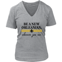 Be a New Orleanian Women's V-Neck T-Shirt